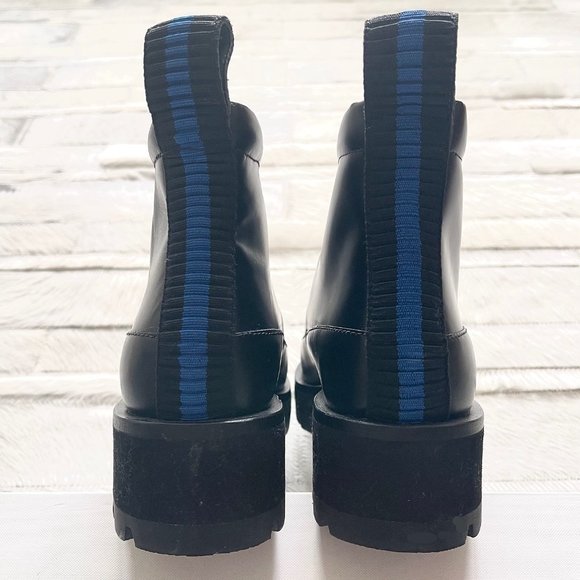 NWT 3.1 Phillip Lim Avril Lugsole Leather Chelsea Boots in Black - Picture 10 of 13